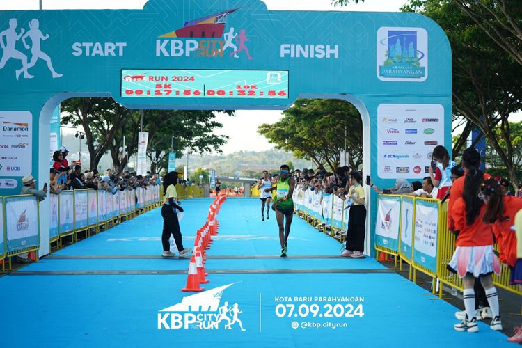 Race photo from KBP City Run 2024