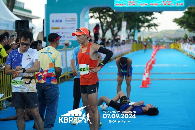 Race photo from KBP City Run 2024