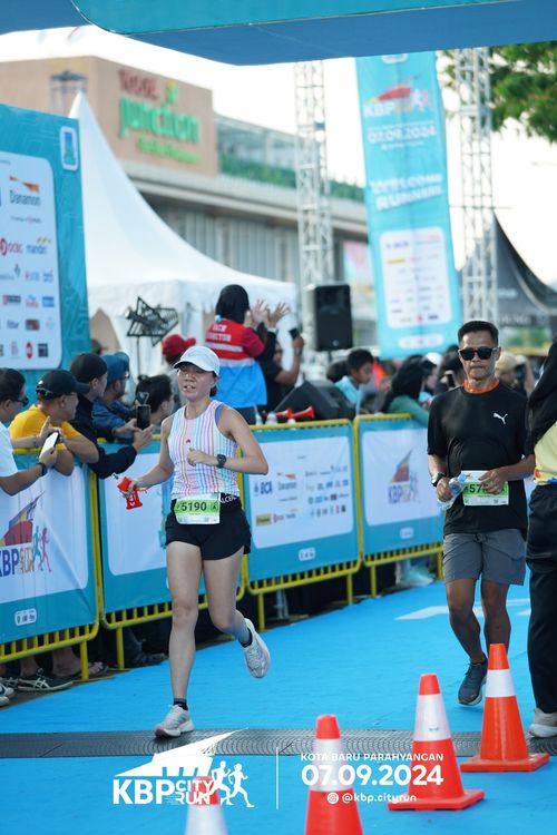 Race photo from KBP City Run 2024