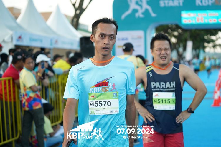 Race photo from KBP City Run 2024