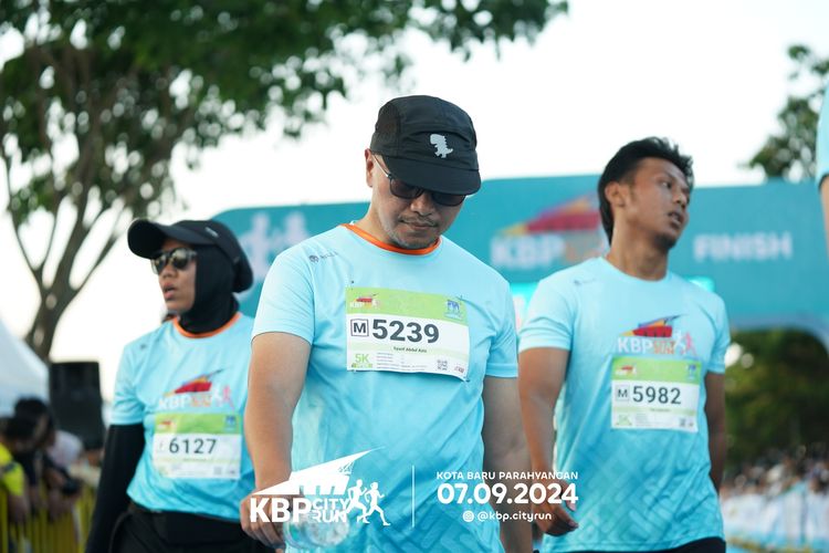 Race photo from KBP City Run 2024