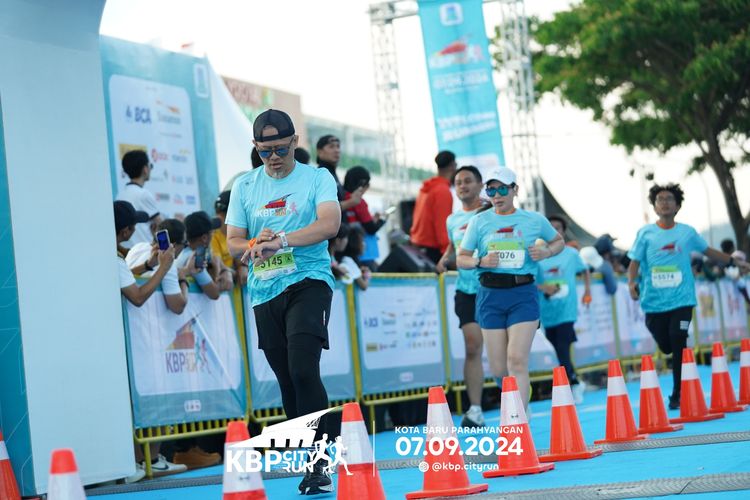 Race photo from KBP City Run 2024