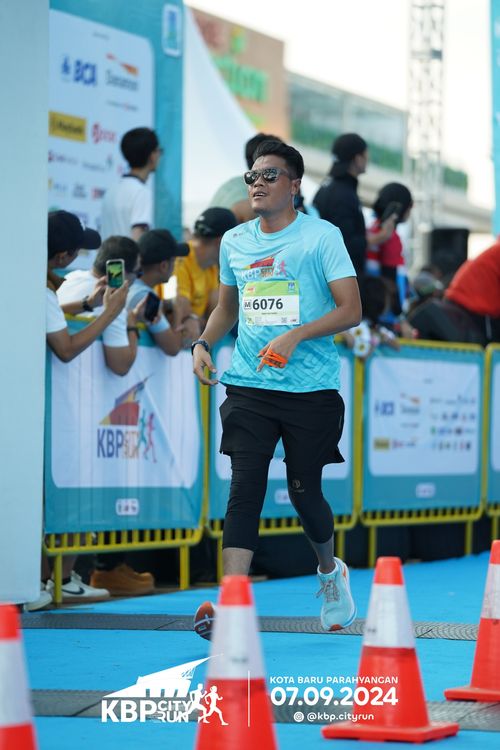 Race photo from KBP City Run 2024