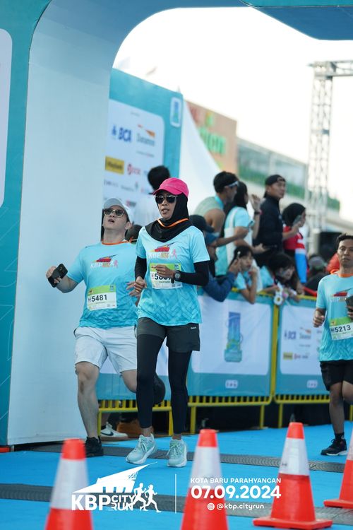 Race photo from KBP City Run 2024