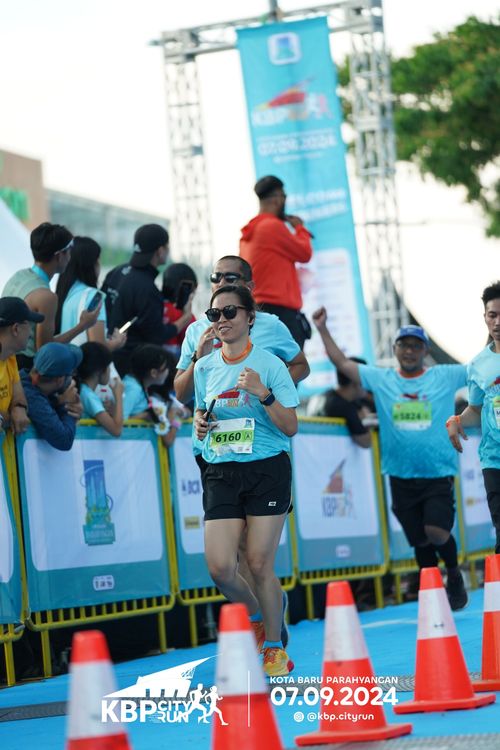 Race photo from KBP City Run 2024