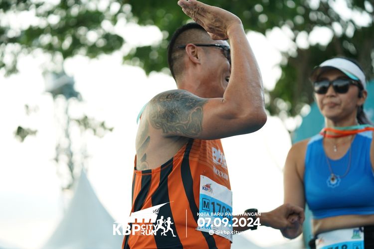Race photo from KBP City Run 2024