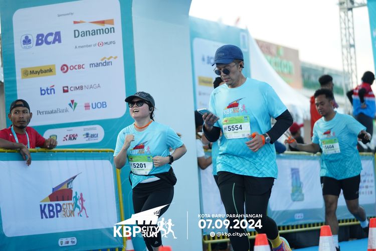 Race photo from KBP City Run 2024