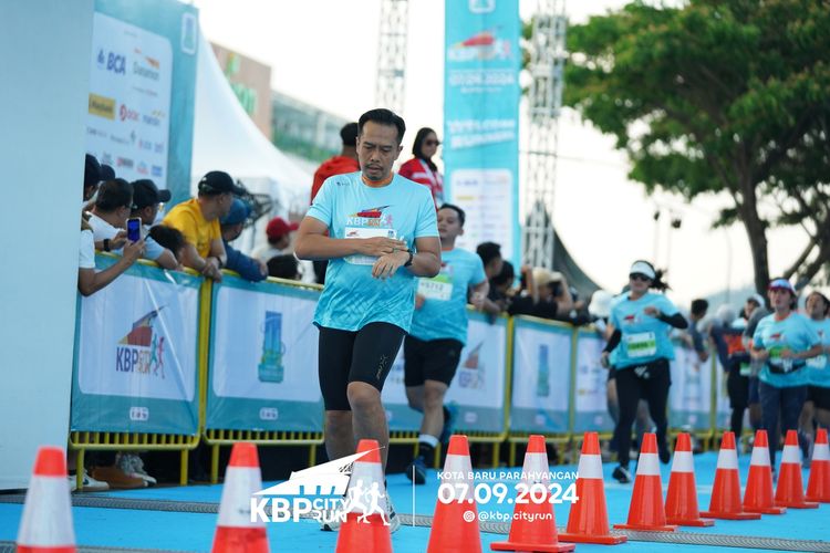 Race photo from KBP City Run 2024