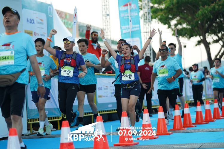 Race photo from KBP City Run 2024