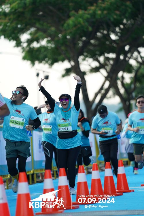 Race photo from KBP City Run 2024
