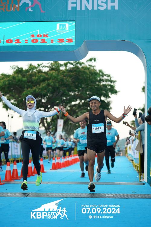 Race photo from KBP City Run 2024