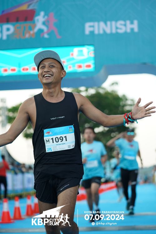 Race photo from KBP City Run 2024
