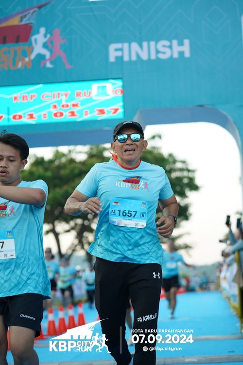 Race photo from KBP City Run 2024