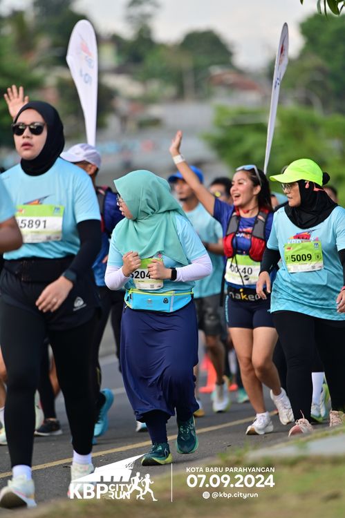 Race photo from KBP City Run 2024