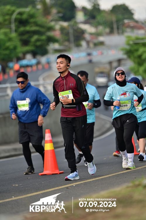 Race photo from KBP City Run 2024