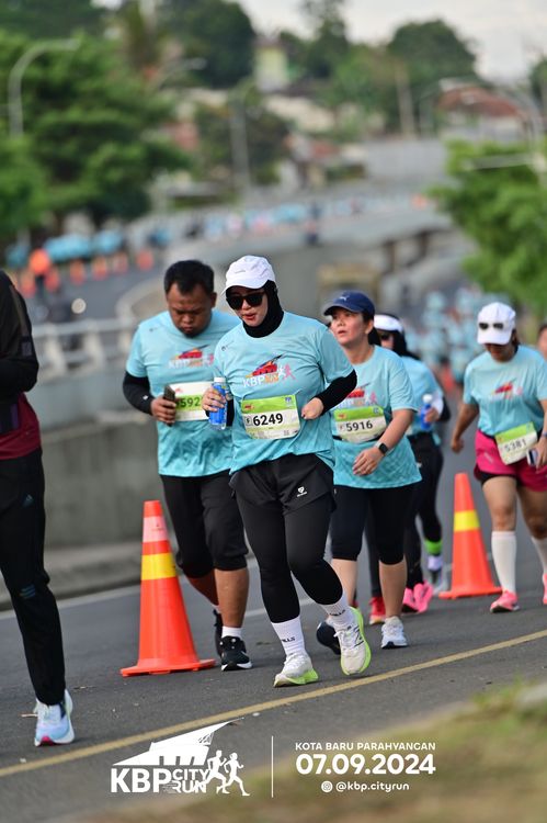 Race photo from KBP City Run 2024