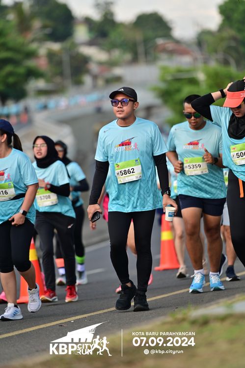 Race photo from KBP City Run 2024