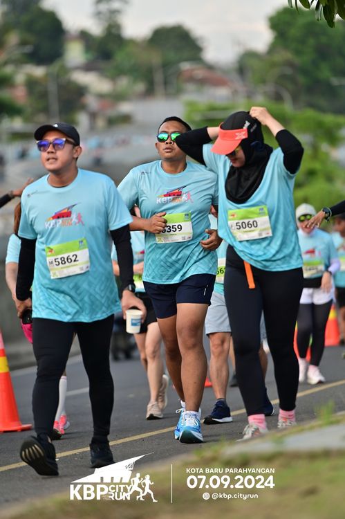 Race photo from KBP City Run 2024