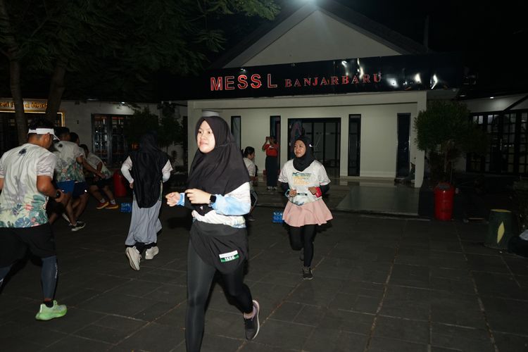 Race photo from ISC - Arutmin Borneo Run 