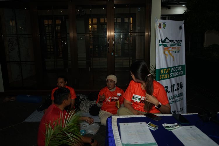 Race photo from ISC - Arutmin Borneo Run 
