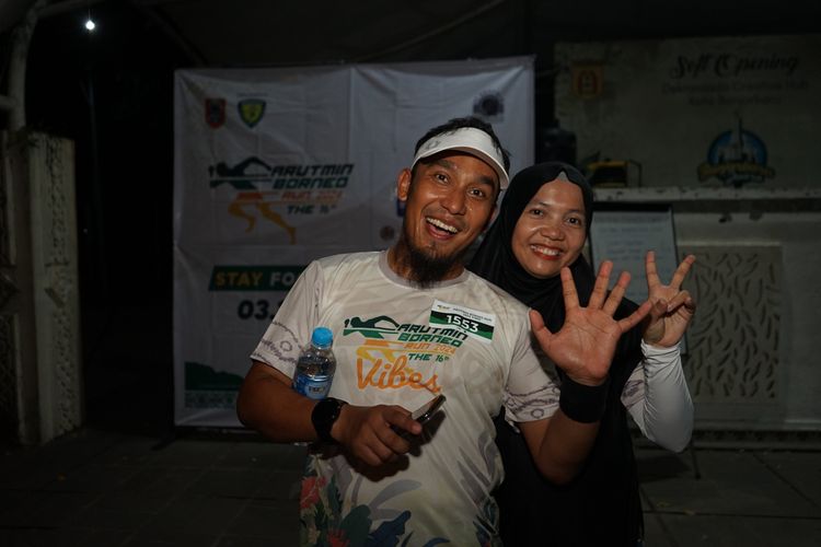 Race photo from ISC - Arutmin Borneo Run 
