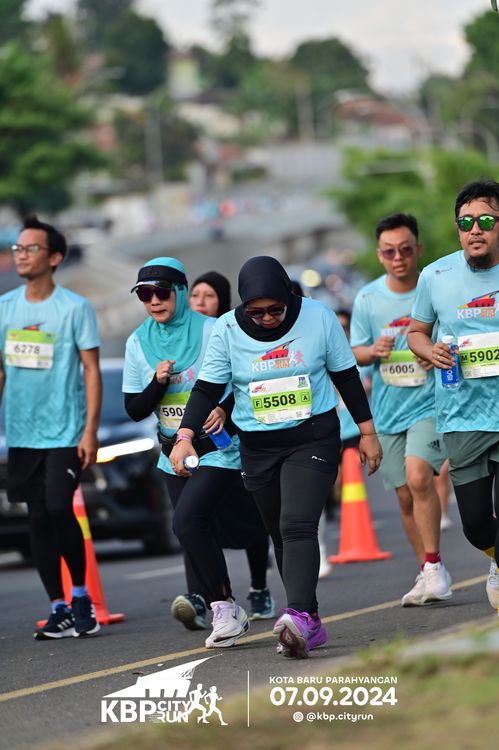 Race photo from KBP City Run 2024