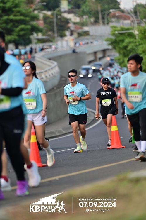 Race photo from KBP City Run 2024