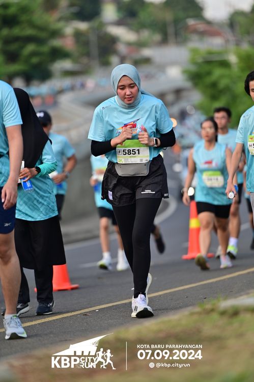 Race photo from KBP City Run 2024