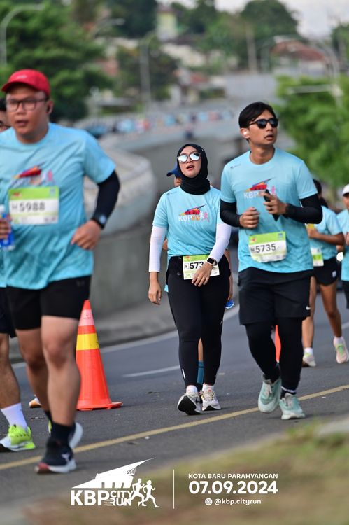 Race photo from KBP City Run 2024