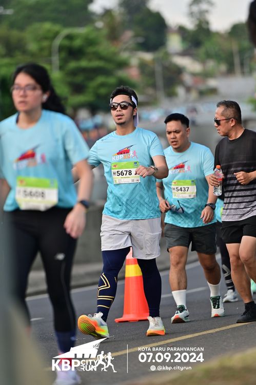Race photo from KBP City Run 2024