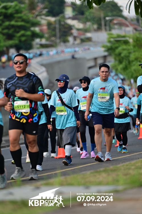 Race photo from KBP City Run 2024