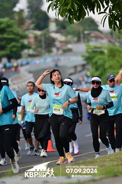 Race photo from KBP City Run 2024