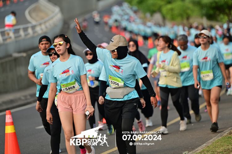 Race photo from KBP City Run 2024