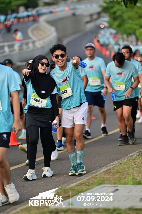 Race photo from KBP City Run 2024