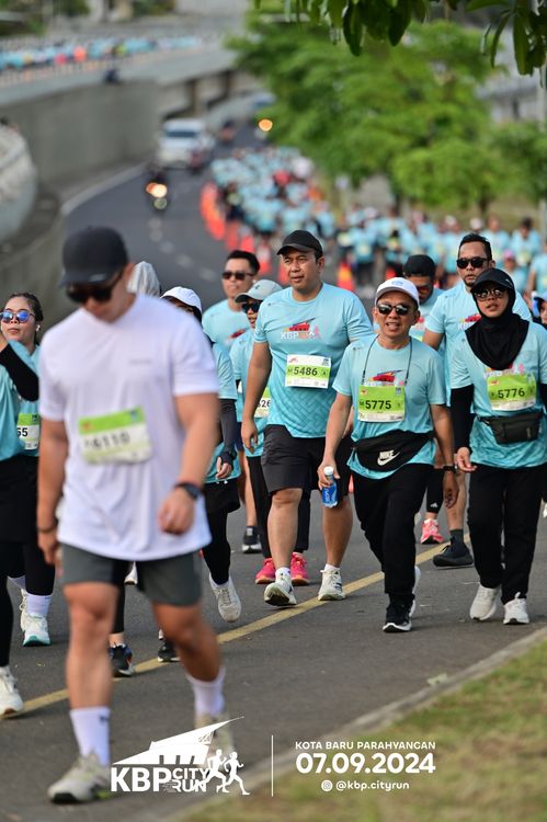 Race photo from KBP City Run 2024