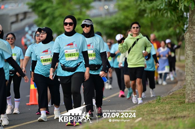Race photo from KBP City Run 2024