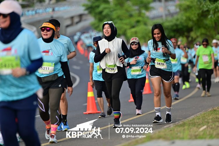 Race photo from KBP City Run 2024