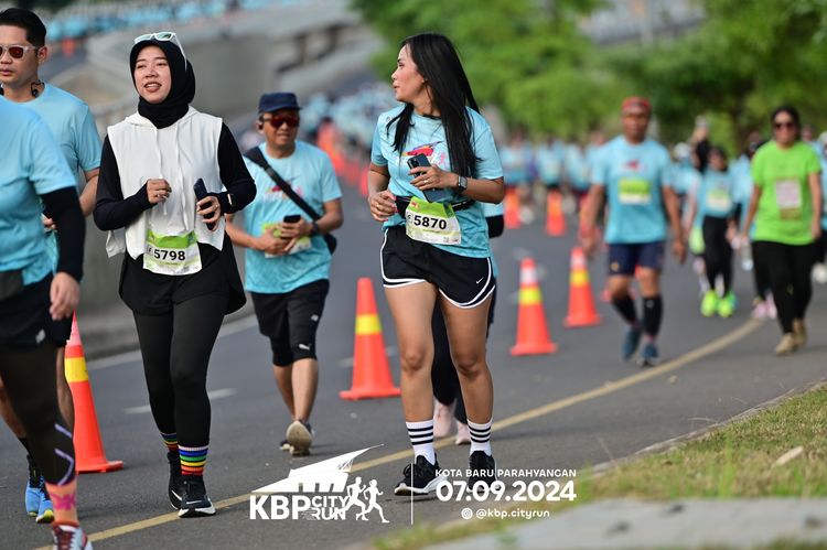 Race photo from KBP City Run 2024