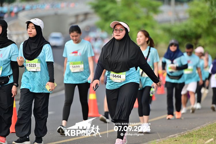 Race photo from KBP City Run 2024