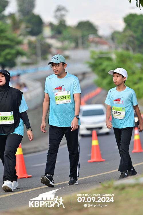 Race photo from KBP City Run 2024