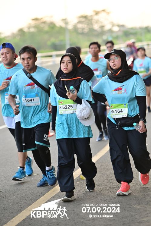 Race photo from KBP City Run 2024