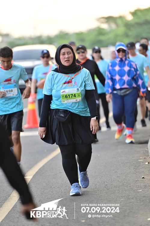 Race photo from KBP City Run 2024
