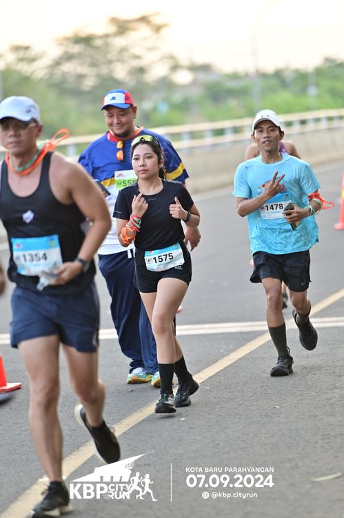 Race photo from KBP City Run 2024