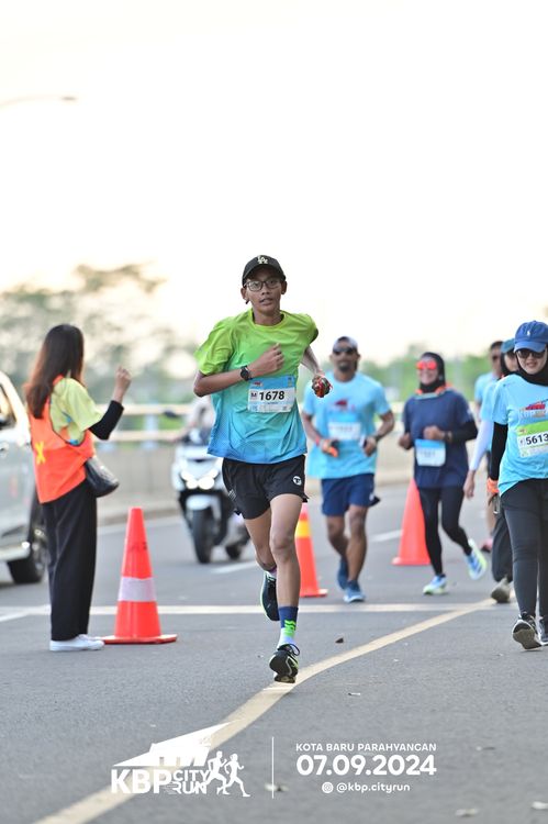 Race photo from KBP City Run 2024