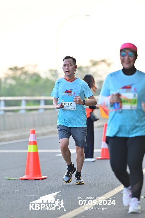 Race photo from KBP City Run 2024