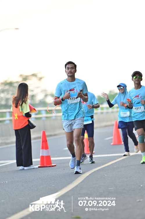 Race photo from KBP City Run 2024