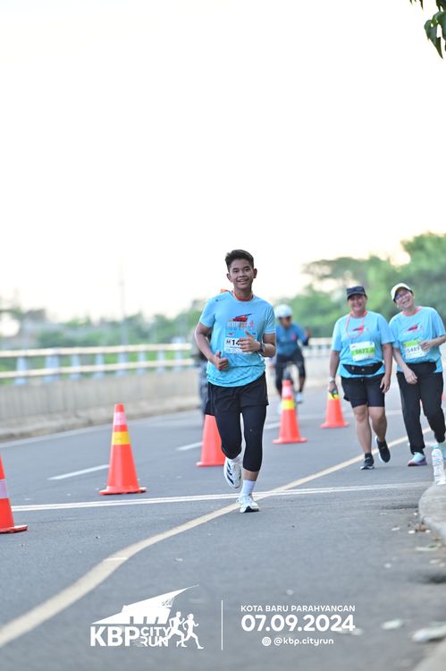 Race photo from KBP City Run 2024