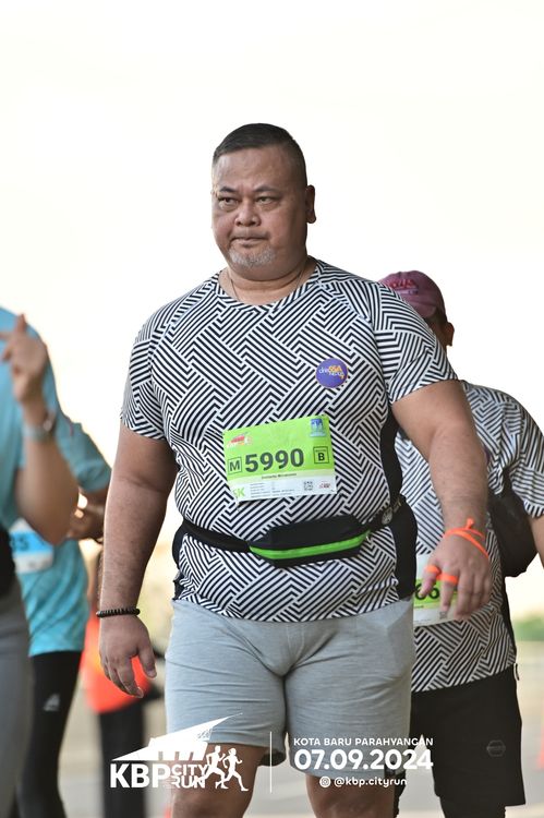 Race photo from KBP City Run 2024