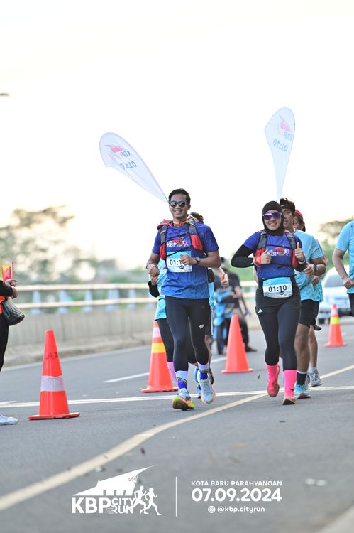 Race photo from KBP City Run 2024