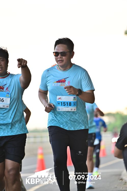 Race photo from KBP City Run 2024
